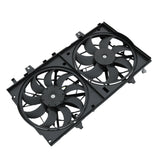 JDMSPEED Dual Radiator Cooling Fan Assembly for Nissan Rogue 2014-2019 X-Trail 2015-2017
