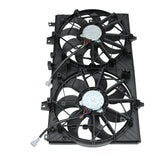 JDMSPEED Dual Radiator Cooling Fan Assembly for Nissan Rogue 2014-2019 X-Trail 2015-2017