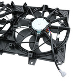 JDMSPEED Dual Radiator Cooling Fan Assembly for Nissan Rogue 2014-2019 X-Trail 2015-2017