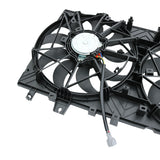 JDMSPEED Dual Radiator Cooling Fan Assembly for Nissan Rogue 2014-2019 X-Trail 2015-2017