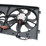 JDMSPEED Radiator Cooling Dual Fan Assembly For VW Beetle Golf Jetta Rabbit 2.0L 2.5L