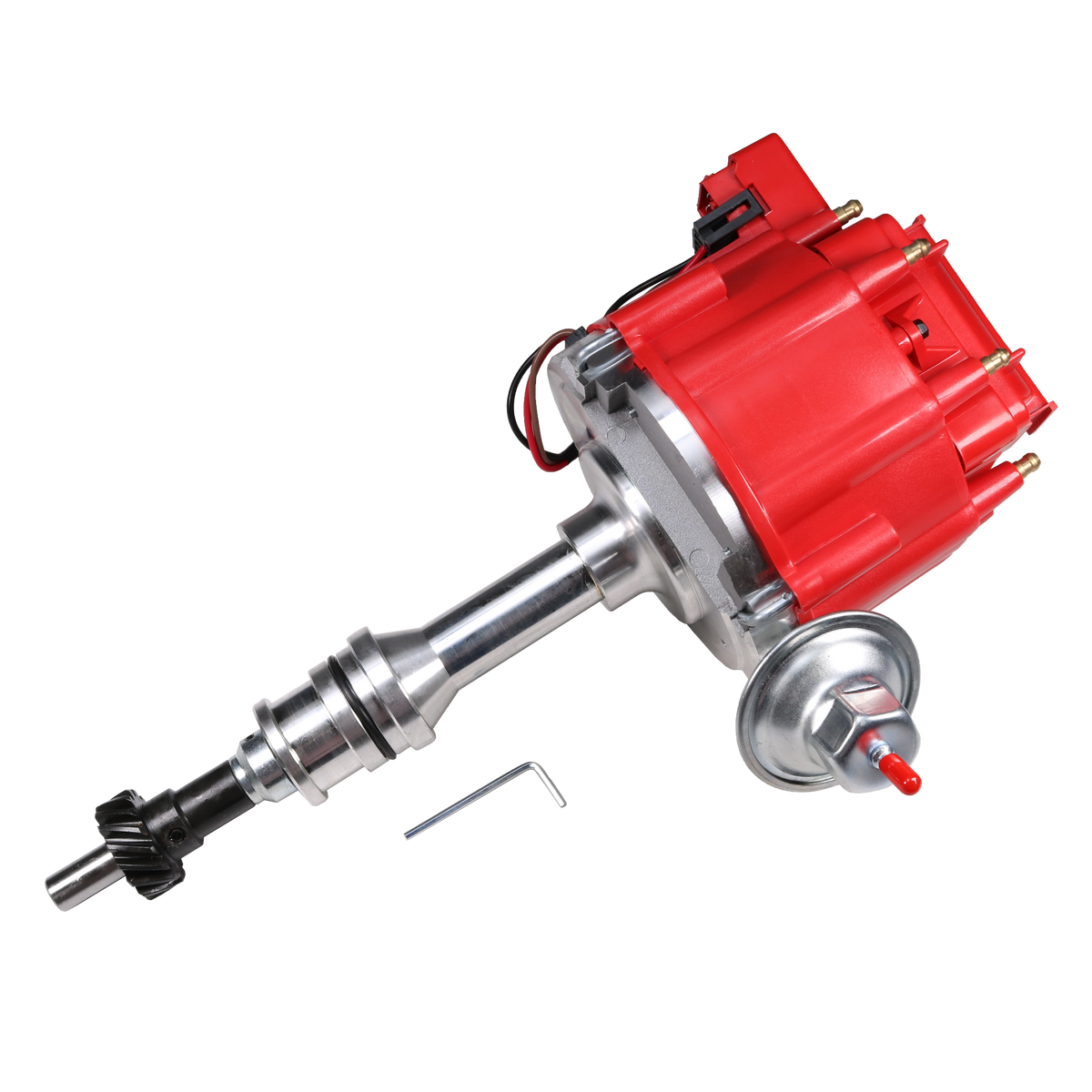 JDMSPEED Distributor w/ Module For Ford 351C 351M 400 429 460 HEI 65,0 ...