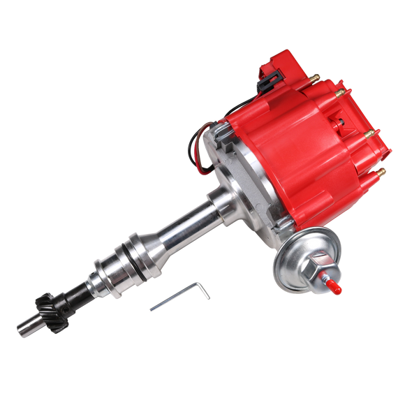 JDMSPEED Distributor w/ Module For Ford 351C 351M 400 429 460 HEI 65,000 KV Coil 7500 RPM