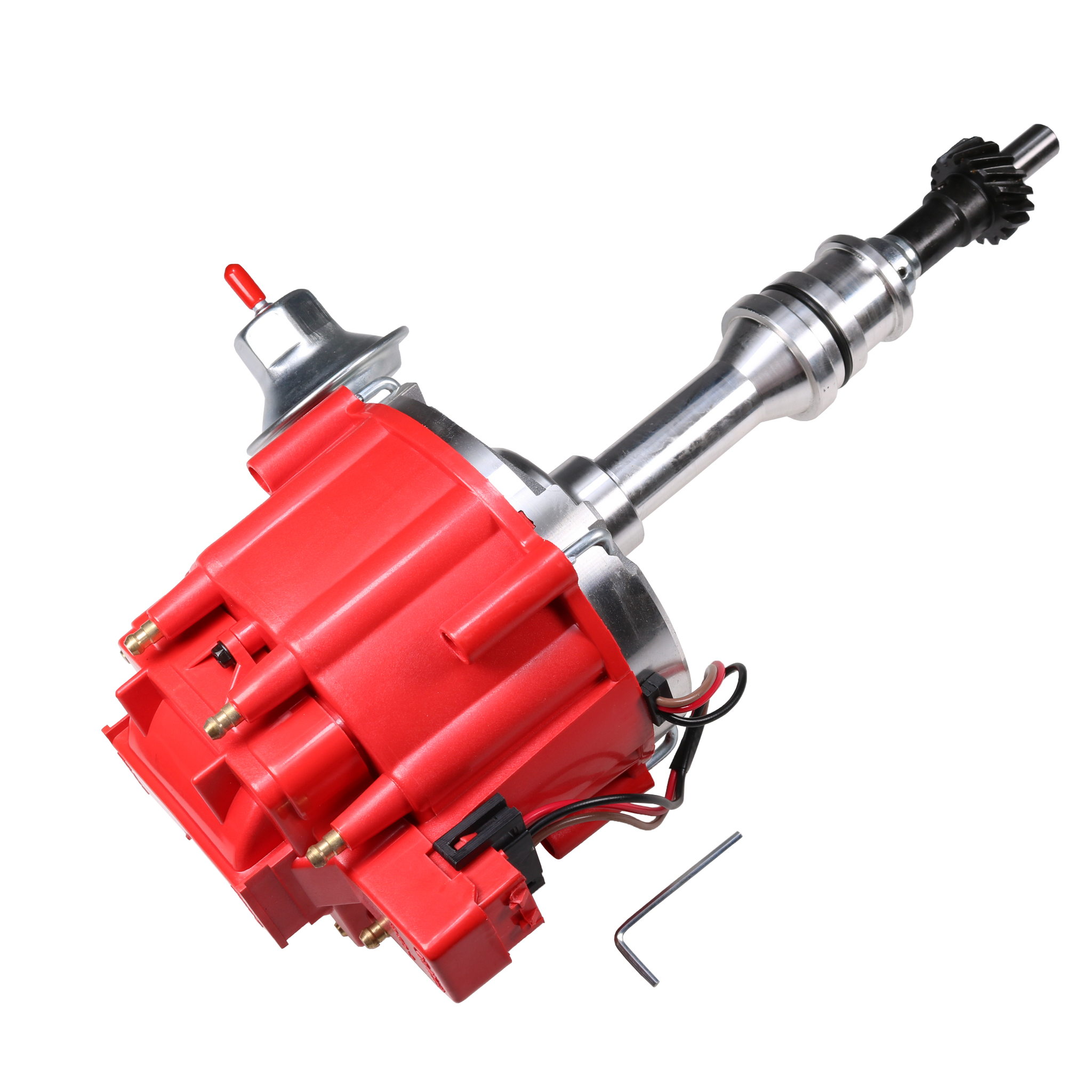 JDMSPEED Distributor w/ Module For Ford 351C 351M 400 429 460 HEI 65,0 ...