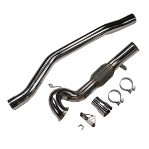 JDMSPEED TURBO CATLESS DOWNPIPE FOR VW Golf R MK7 AUDI S3 A3/TT Quattro 2.0T 2015+