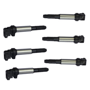 JDMSPEED New Set of 6 Ignition Coils For 2001-2010 BMW X3 X5 M3 Z3 L6 C1404 UF515 UF522