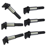 JDMSPEED New Set of 6 Ignition Coils For 2001-2010 BMW X3 X5 M3 Z3 L6 C1404 UF515 UF522