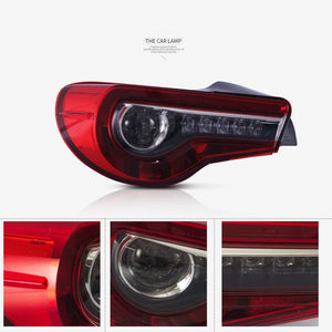 JDMSPEED LED Tail Lights Rear Lamps Fits TOYOTA 86 Haitiro SUBARU BRZ SCION FR-S 2013-17