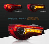 JDMSPEED LED Tail Lights Rear Lamps Fits TOYOTA 86 Haitiro SUBARU BRZ SCION FR-S 2013-17