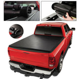 JDMSPEED 6.5ft Soft Roll-up Truck Bed Tonneau Cover For 2019-2022 Silverado Sierra 1500